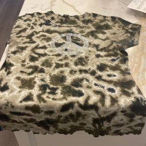 Tye Dye shirt with Peace Sign